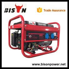 BISON (CHINA) Verschiedene Farbe Luftgekühlt 4kva 4000watt Honda Motor Generator Niedriger Preis